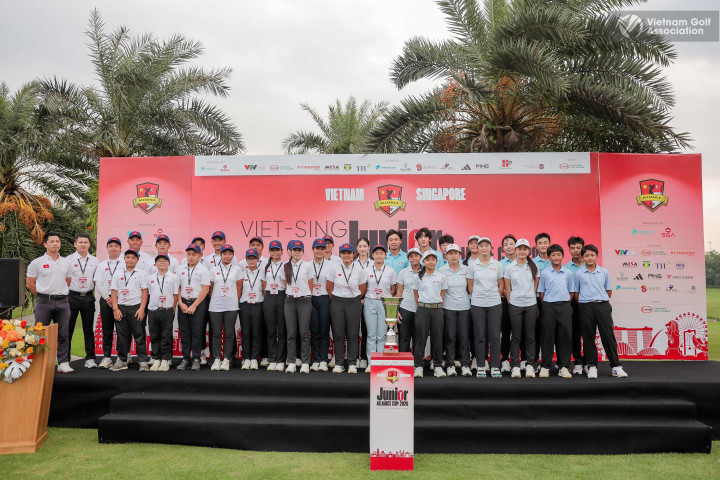 Chính thức khai mạc giải đối kháng golf trẻ Viet - Sing Junior Alliance Cup 2026