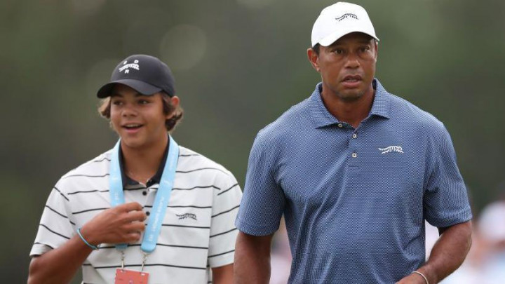 Tiger Woods xác nhận trở lại PNC Championship cùng con trai Charlie