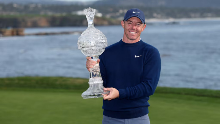 Rory McIlroy có chiến thắng PGA Tour đầu tiên trong năm 2025 tại AT&T Pebble Beach Pro-Am