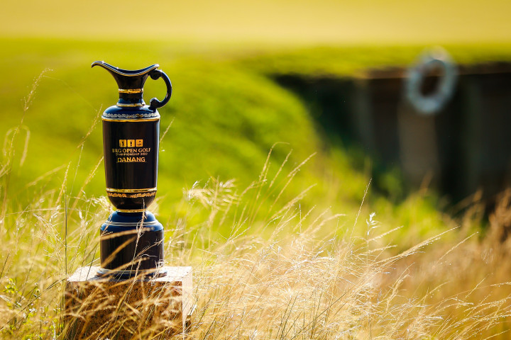 The unique trophy of the BRG Open Golf Championship Danang 2022