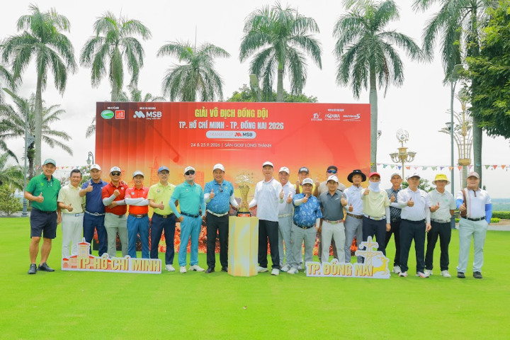 TP. Hồ Chí Minh đối đầu TP. Đồng Nai ở giải đối kháng đồng đội theo mô hình Ryder Cup