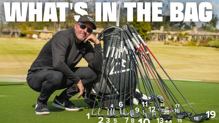 2 gậy 5 sắt, 2 gậy driver, 4 cây putter và những điều thú vị khác trong túi gậy của Phil Mickelson