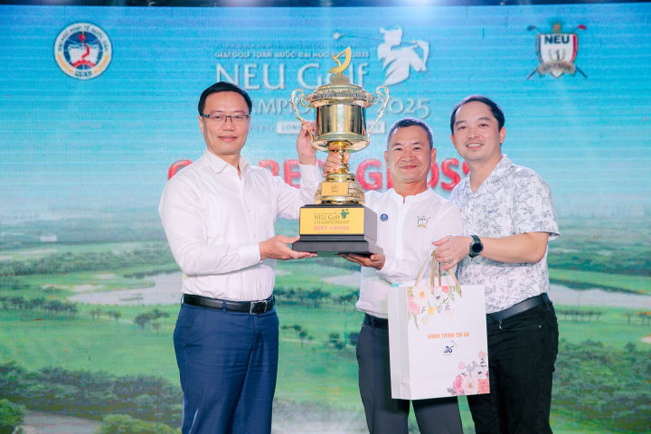 Golfer Đỗ Anh Đức vô địch NEU Golf Championship 2025