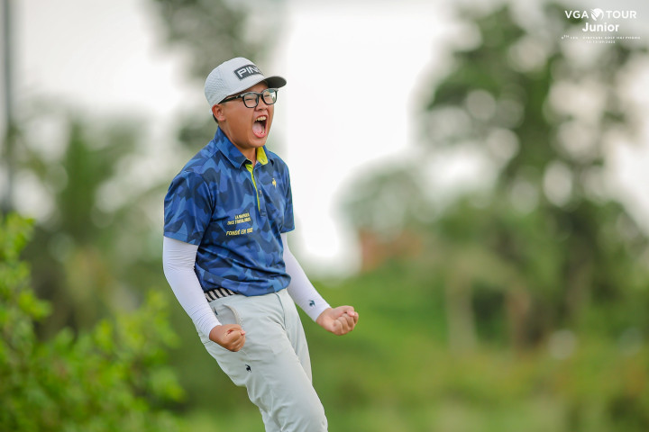 Thắng Gia Hân ở playoff, Nguyễn Quang Đại lần đầu vô địch VGA Junior Tour