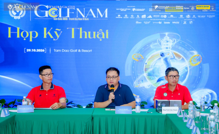VCC Men 2026 xác định các cặp đấu Four-ball