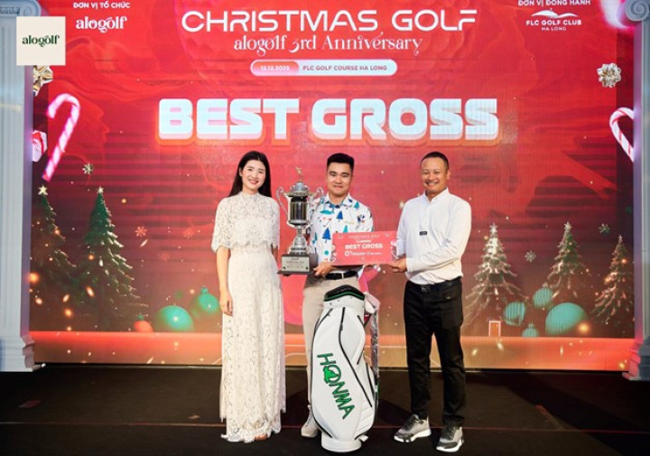 Khép lại Christmas Golf 2025 - Alogolf 3rd Anniversary đầy cảm xúc
