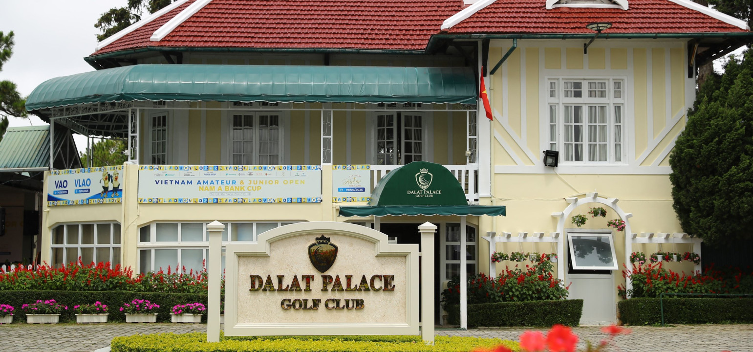 Dalat Palace Golf Club lần thứ 12 liên tiếp góp mặt trong cuộc đua “Sân golf tốt nhất Việt Nam 2025”