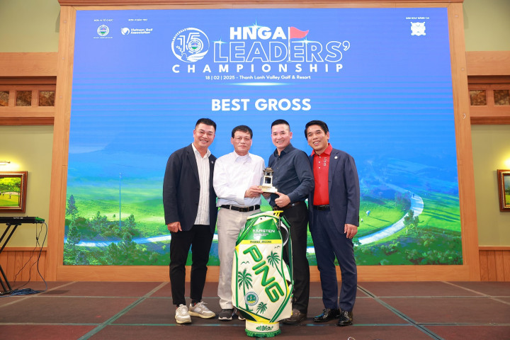 ​​​​​​​Golfer Châu Anh Quyết lên ngôi giải HNGA Leaders’ Championship 2025