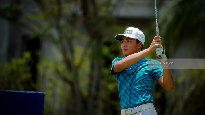 Năm thành viên tuyển golf Quốc gia đóng góp 162 triệu cho chương trình đào tạo trẻ sau DNSE Vietnam Open 2022