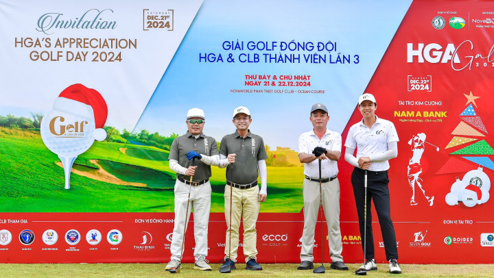 Hội Gôn TP. Hồ Chí Minh tổ chức thành công giải đấu HGA Gala 2024