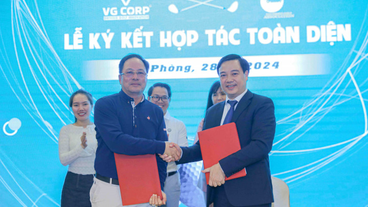 VG Corp ký kết hợp tác toàn diện cùng Hội Golf Hải Phòng: Bước đầu trong việc xây dựng cộng đồng golf vững mạnh