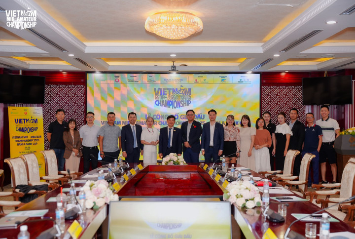 Công bố giải golf “Vietnam Mid-Amateur Championship 2025 – Nam A Bank Cup