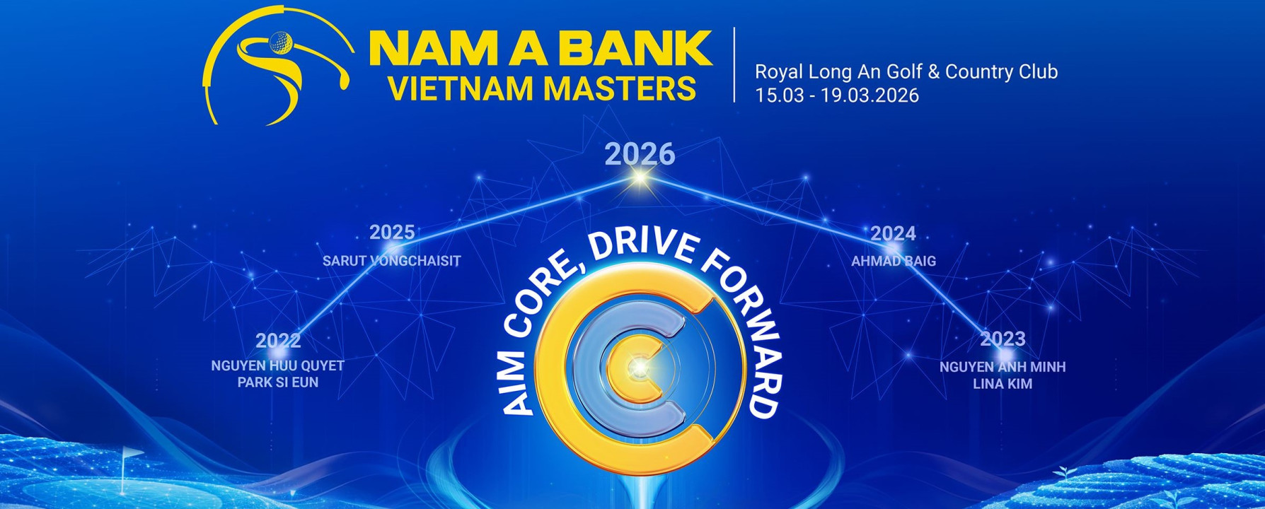 Chính thức công bố Nam A Bank Vietnam Masters 2026