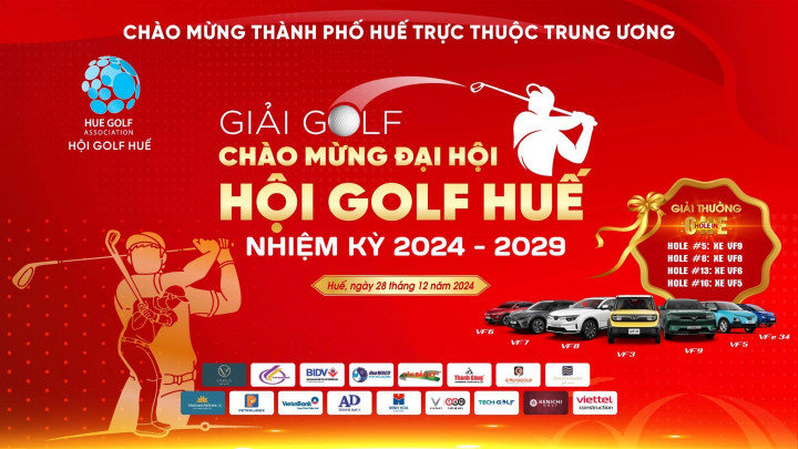 Chuẩn bị khởi tranh “giải golf Chào mừng Đại hội Hội Golf Huế, nhiệm kỳ 2024-2029”