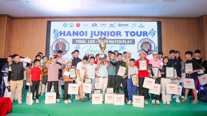 Team Tiger vô địch Hanoi Junior Tour - Final Leg Team Match Play