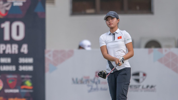 Lê Chúc An giành hạng 3 chung cuộc tại Selangor International Junior Golf Championship 2025