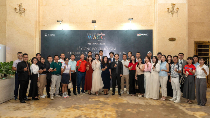 Phoenix CV Golf & Resort chính thức đăng cai chuỗi giải WAGC Việt Nam 2026