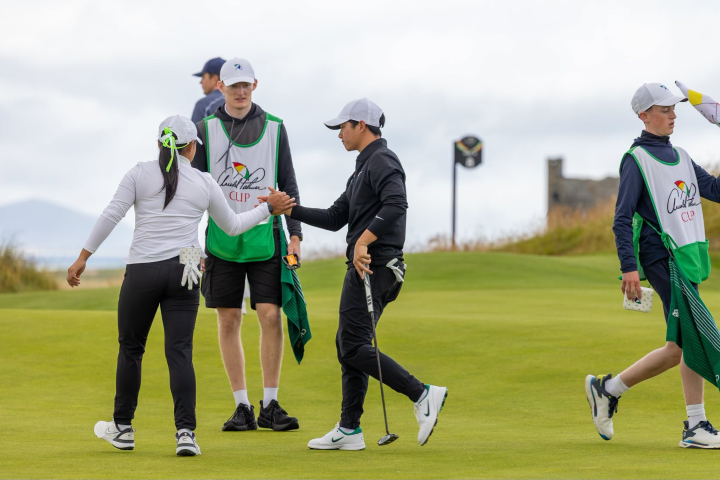 Nguyễn Anh Minh tỏa sáng ở Foursomes, tuyển Quốc tế duy trì lợi thế mong manh sau 2 ngày tại Arnold Palmer Cup 2026