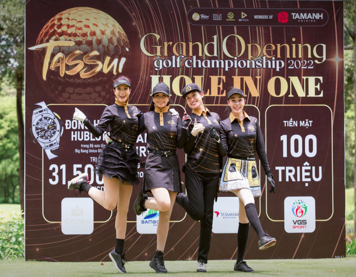 GOLF GRAND OPENING TASSUI CHAMPION 2022 VỚI TỔNG GIẢI THƯỞNG 2 TỶ ĐỒNG VÀ SỰ XUẤT HIỆN CỦA NHIỀU GOLFER CÓ TIẾNG