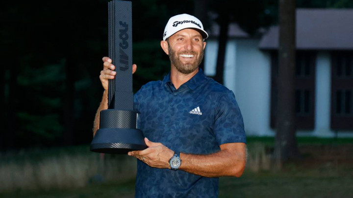 Ghi eagle ở hố playoff, Dustin Johnson có danh hiệu LIV Golf đầu tiên