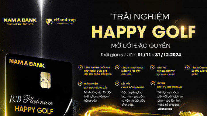 Trải nghiệm Happy Golf - Mở lối đặc quyền