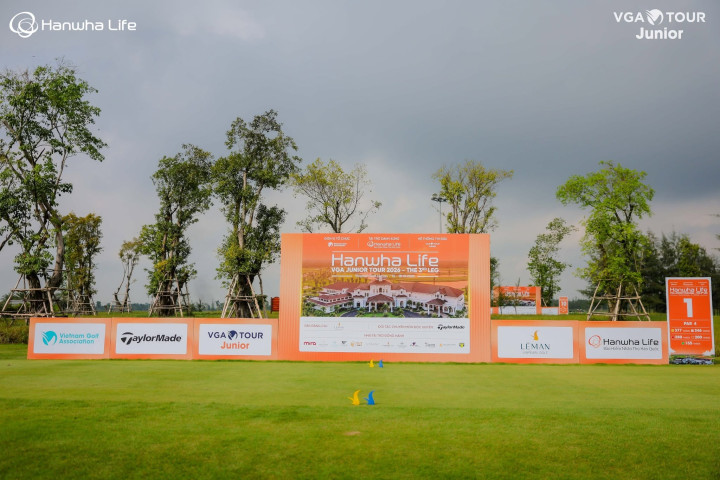 Hanwha Life VGA Junior Tour 2026 - The 3rd Leg lần đầu tiên đến với sân Vinpearl Golf Léman
