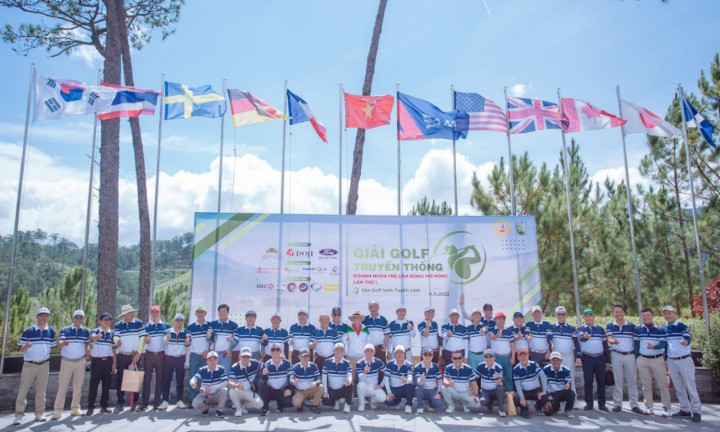 Tổ chức thành công giải Golf Truyền Thống Doanh nhân trẻ tỉnh Lâm Đồng mở rộng lần thứ I