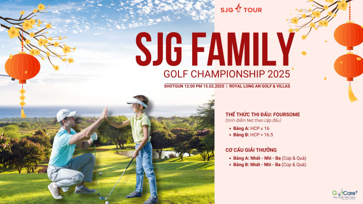 SJG Family Golf Championship 2025 – Khi đam mê kết nối gia đình