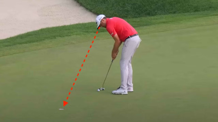 Kỹ thuật putting “nhìn hố” đưa Keegan Bradley cham đến vinh quang tại Travelers Championship