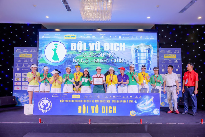 Queen Club vô địch VCC Ladies 2026 - Tranh cúp Nam A Bank