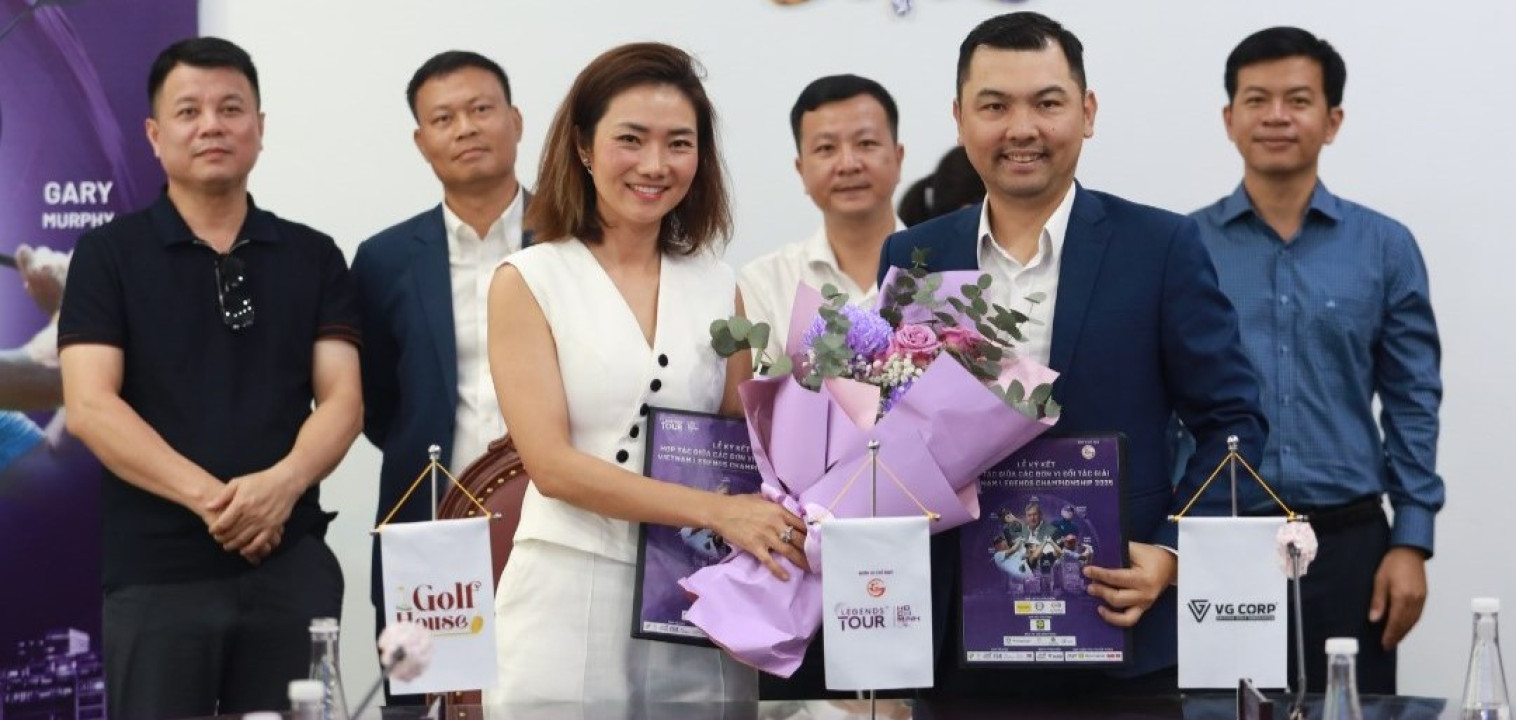 The Golf House và VG Corp ký kết hợp tác tổ chức Vietnam Legends Championship 2025
