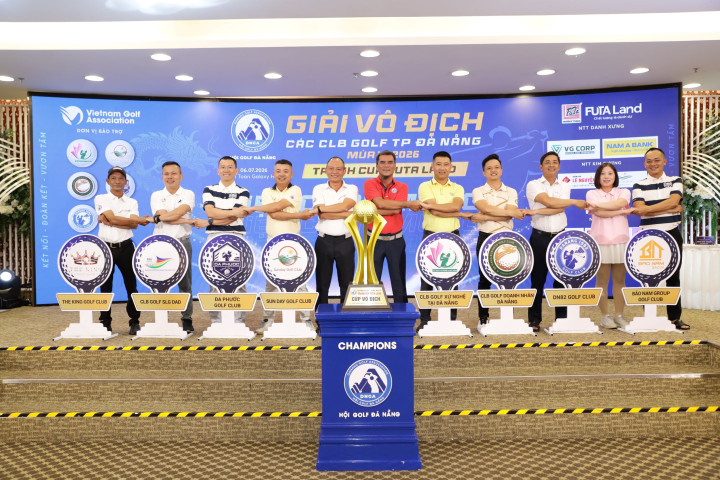 Giải Vô địch các CLB Golf TP. Đà Nẵng mùa 4 - 2026 sẵn sàng khởi tranh 
