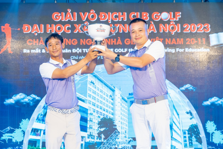Hơn 200 golfer dự giải VĐ CLB Golf ĐH Xây Dựng Hà Nội 2023