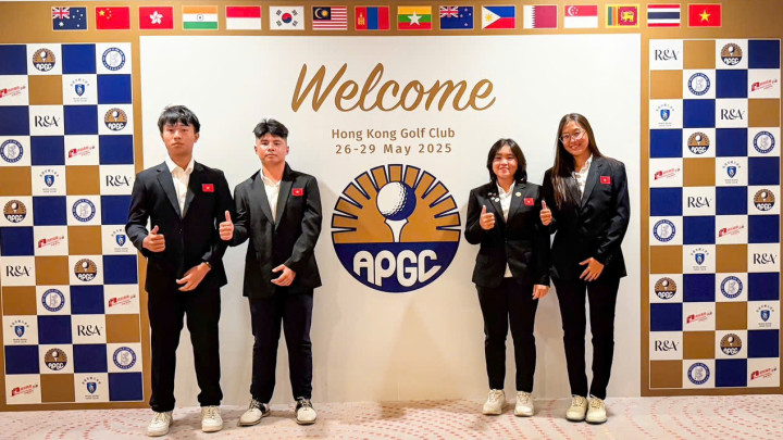 Tuyển Việt Nam tham dự APGC Junior Championship 2025