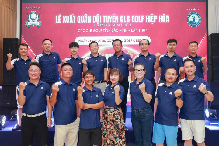 5 CLB đồng loạt xuất quân hướng tới Giải Vô địch các CLB Golf tỉnh Bắc Ninh lần thứ nhất