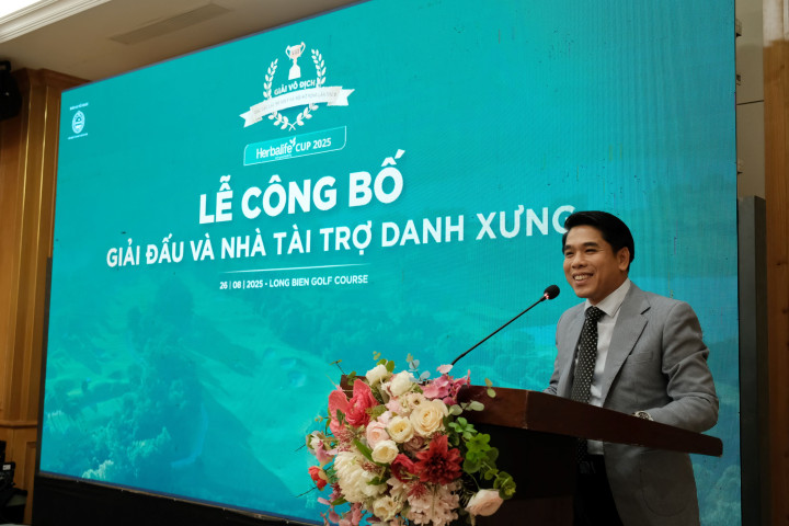 Công bố Giải Vô địch các Câu lạc bộ Golf Hà Nội Mở Rộng 2025 cùng nhà tài trợ danh xưng Herbalife