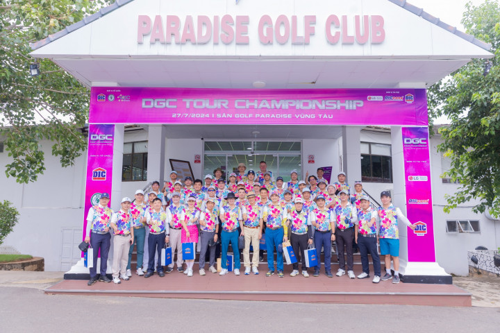 Giải golf DGC Tour Championship 2024 - Gắn kết tinh thần thể thao cao thượng