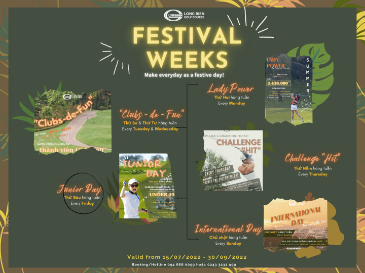 Bùng nổ Hole in one với "Festival Week" tại sân golf Long Biên