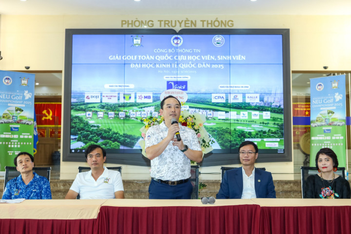 NEU Golf Championship 2025 – Kỷ niệm 10 năm kết nối cộng đồng doanh nhân Đại học Kinh tế Quốc dân