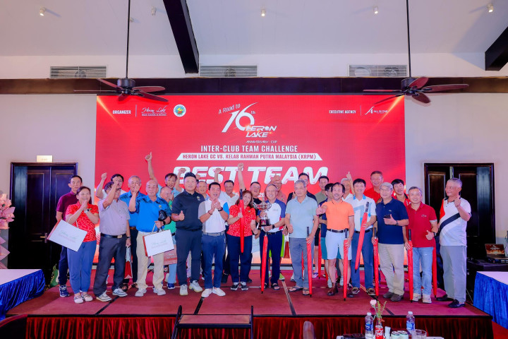 Heron Lake Golf Course giành Best Team tại Inter-Club Team Challenge - Heron Lake GC. vs. Kelab Rahman Putra Malaysia