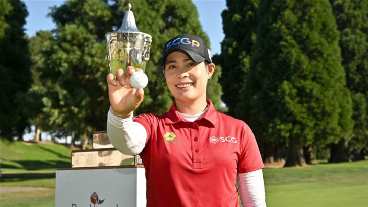 Moriya Jutanugarn giải cơn khát danh hiệu cá nhân sau hơn 6 năm trắng tay