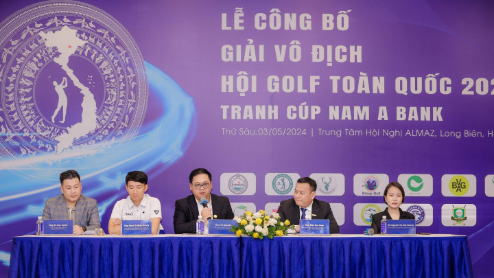 12 đội Nam và 6 đội Nữ tranh tài tại giải Vô Địch Các Hội Golf Toàn Quốc 2024 – tranh cúp Nam A Bank