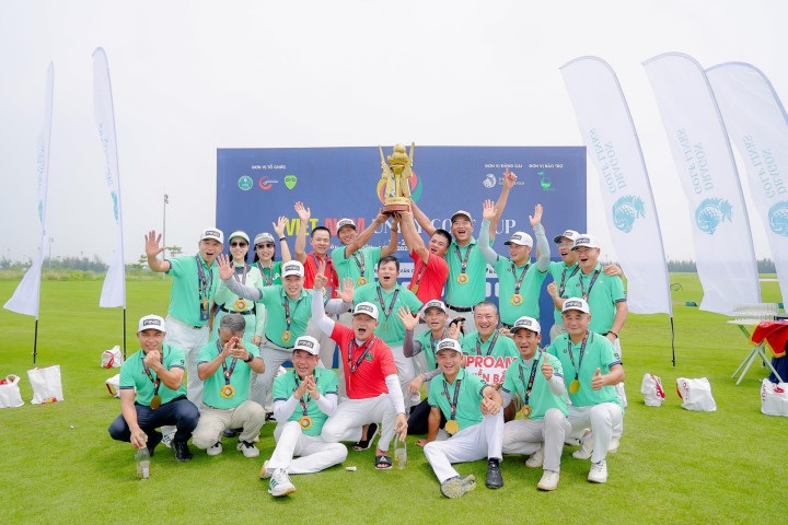 Đội tuyển ProAm Miền Bắc bảo vệ thành công chức vô địch Vietnam Unity Golf Cup 2026