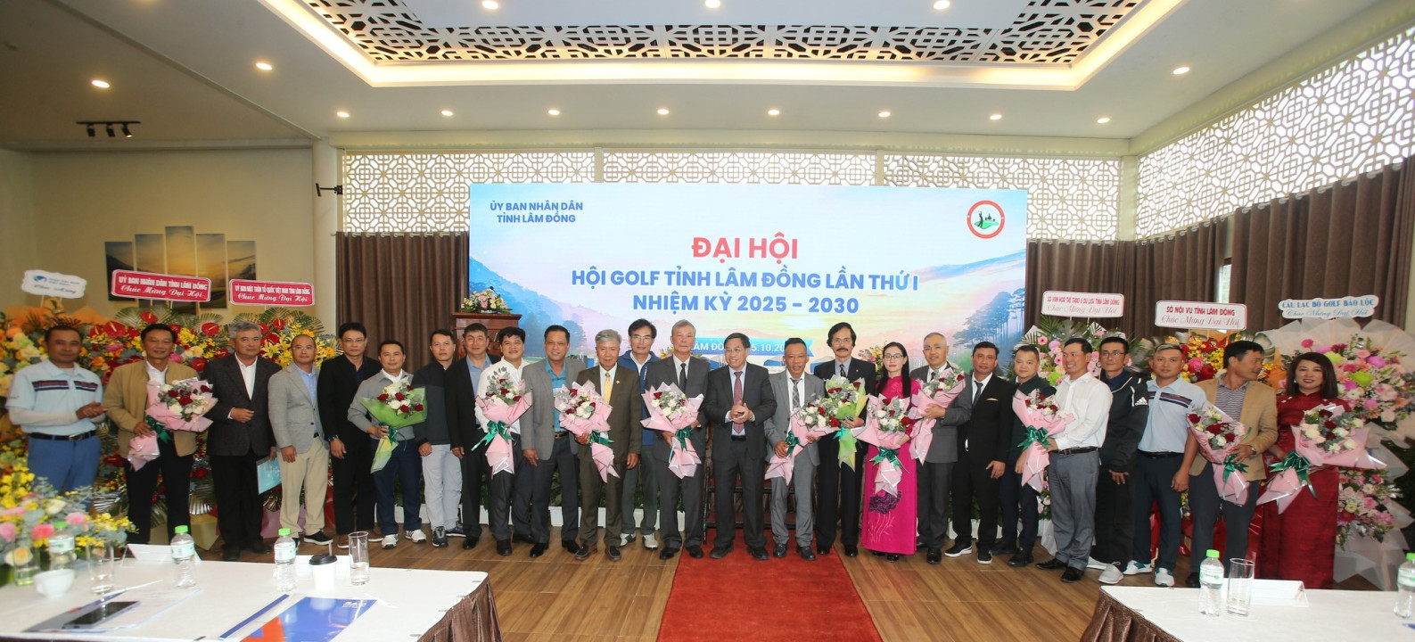Hội Golf tỉnh Lâm Đồng tổ chức thành công Đại hội lần I (2025–2030) sau sáp nhập