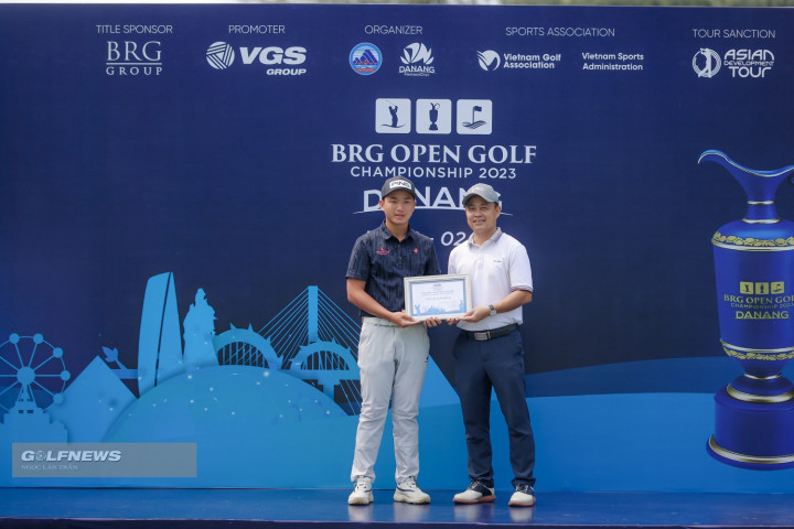 Nguyễn Anh Minh giành hạng 8 tại BRG Open Golf Championship Danang 2023