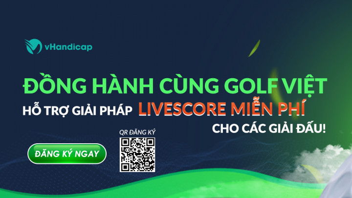 vHandicap cung cấp giải pháp Livescore miễn phí cho các giải golf trên toàn quốc