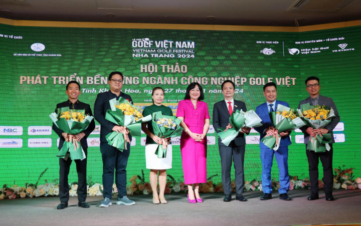 Lễ hội Golf Việt Nam - Nha Trang 2024: Tầm nhìn phát triển golf bền vững từ hội thảo quốc gia