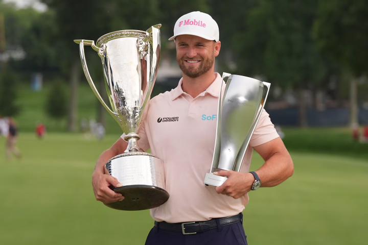 Wyndham Clark vô địch BMW Championship 2026, làm nóng cuộc đua cuối mùa với Scottie Scheffler