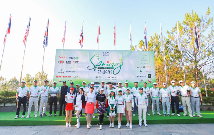 SAM Tuyền Lâm Spring Championship 2026 khép lại thành công, lan tỏa sức hút du lịch golf và nghỉ dưỡng tại Đà Lạt 