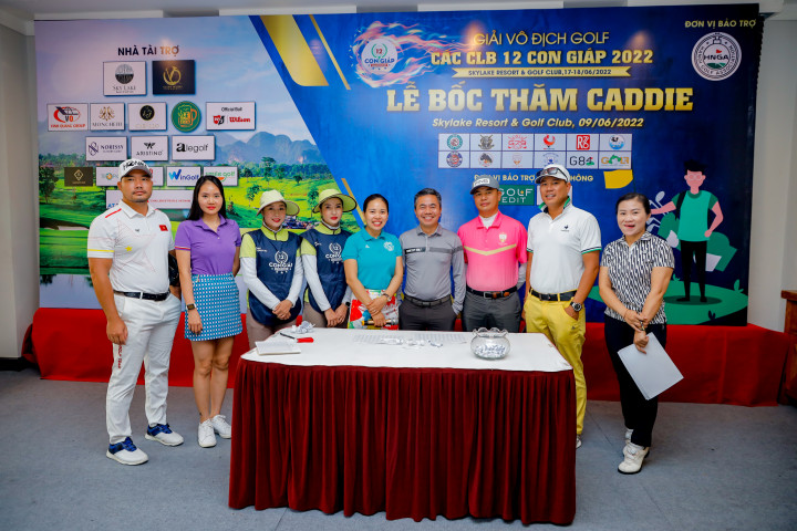 Bốc thăm caddie cho Giải Vô địch các CLB 12 Con Giáp 2022